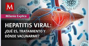 Hepatitis viral: ¿Qué es, tratamiento y dónde vacunarme? | Milenio Explica
