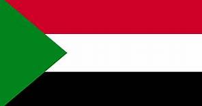 Bandera e Himno Nacional de Sudán - Flag and National Anthem of Sudan