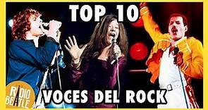 Las 10 Mejores VOCES del ROCK | Radio-Beatle
