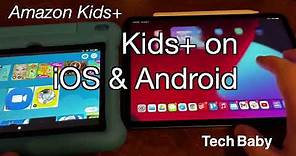 Kids+ on iOS and Android