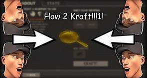 TF2 | How to Craft Golden Frying Pan
