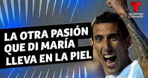 Ángel Di María lleva su otra pasión en la piel | Telemundo Deportes