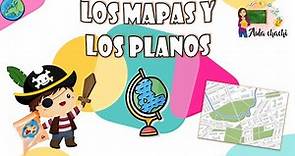 Los Mapas y Los Planos | Aula chachi - Vídeos educativos para niños