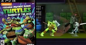 Teenage Mutant Ninja Turtles: Danger of the Ooze ... (PS3) Gameplay