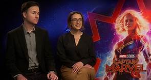 Anna Boden, Gemma Chan, Ryan Fleck, Samuel L. Jackson, Brie Larson Interview 2: Capitana Marvel