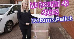 WE BOUGHT AN ARGOS RETURNS PALLET FOR £112... WAS IT WORTH IT?