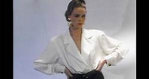DONNA KARAN's solo debut (Fall 1985) | Videofashion Library