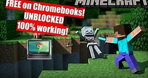 How to play Minecraft for FREE on school Chromebook in 2022!| now.gg | Minecraft trial