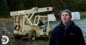 Más de mil kilos de madera para una cabaña en Alaska | Operación Alaska | Discovery en Español