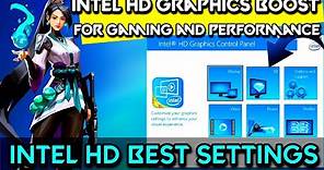 ➢🔧Intel HD Graphics Boost |✅Increase FPS & Performance On Intel HD Graphics | Updated video | 2021 |