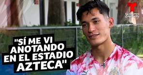 Jesús Orozco Chiquete: "Sí me vi anotando en el Estadio Azteca" | Telemundo Deportes