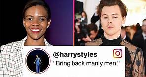 Harry Styles CLAPS BACK at Candace Owens After Dissing Him For Wearing a Ball Gown