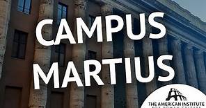 The Campus Martius: the flood plain of Rome