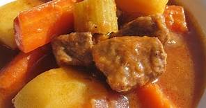 OLD FASHIONED BEEF STEW - How to make tender BEEF STEW Recipe