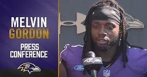Melvin Gordon III: ‘Rings Come with Good Organizations’ | Baltimore Ravens