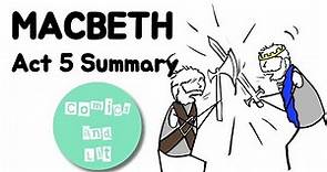 Macbeth Act 5 Summary