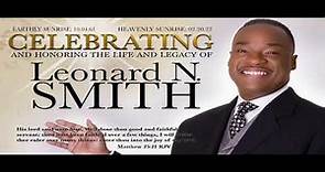 Celebrating the Life and Legacy of Bishop Leonard N. Smith 03-05-2022