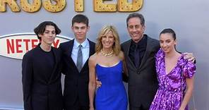 Jerry Seinfeld and family attend Netflix's "Unfrosted" red carpet premiere in Los Angeles