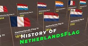 Evolution of Netherlands Flag | History of Netherlands Flag | Flags of the world |