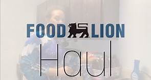 Food Lion Grocery Haul 🦁