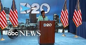 Gwen Moore opens for the 2020 DNC