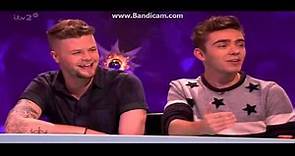 Jay McGuiness & Nathan Sykes - The Wanted - Celebrity Juice - Part 1