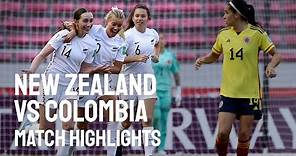 New Zealand vs Colombia | U-20 FIFA Women's World Cup Highlights | 17 August 2022