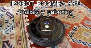 "iRobot Roomba 770" Review y unboxing en Español