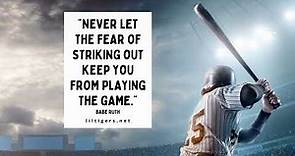 Baseball Quotes for Kids