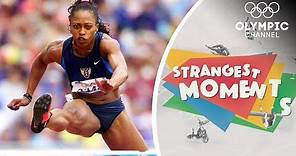 Gail Devers' Olympic journey was not without the odd setback | Strangest Moments