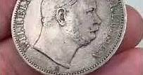 Germany German States Prussia 1 Vereinsthaler 1867 William I Thaler #silvercoins #numismatics