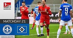 Record Hat-Trick & 5 Goals! | Darmstadt 98 - Hamburger SV | 0-5 | Highlights | MD 21 – Bundesliga 2
