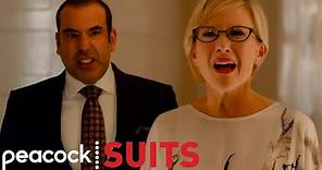 Louis Tries to Protect Sheila from Harvey | Suits