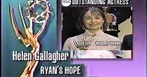 Helen Gallagher 1988 Daytime Emmy Reel | Ryan's Hope - RH (Maeve Ryan)