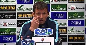 Rueda de prensa de José Ángel Ziganda tras el CD Numancia (3-2) Bilbao Athletic