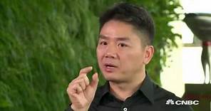 An interview with Liu Qiangdong from CNBC