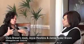 Chris Brown's mom, Joyce Hawkins, talks girls and 'GMA'