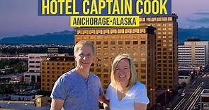 Hotel Captain Cook Anchorage Alaska | Silversea silver muse Alaska Cruise Tour