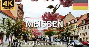 MEISSEN, Germany 🇩🇪 | 2023 | 4K·60p | Walk in Germany's Porcelain Capital