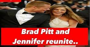 Brad Pitt and Jennifer Aniston reunite..
