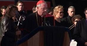 Cardinal Edward Egan gives sermon at 9/11 memorial