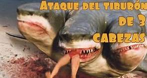 Todas las Muertes del Tiburón de 3 Cabezas (2015) 3-Headed Shark Attack