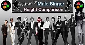 Height Comparison | Classic Male Singers (Pre 1980)