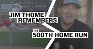 Jim Thome and Andrea Thome reflect on 500th Home Run Game