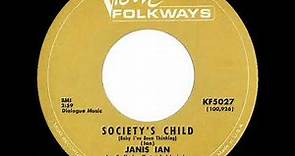 1967 HITS ARCHIVE: Society’s Child (Baby I’ve Been Thinking) - Janis Ian (mono 45)