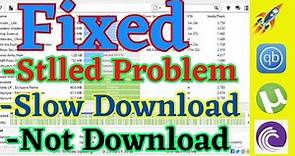 Fixed All My qbittorrent stalled problem qbittorrent not downloading how to speed up qbittorrent