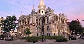Tippecanoe County Courthouse in Lafayette-West Lafayette, Indiana