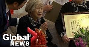 Japanese woman named world's oldest person at 116 years old