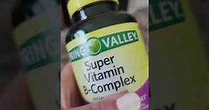 Super B-complex Spring Valley Supplement Tablets: Metabolism And Energy Booster