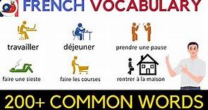 Learn common words in French with pictures [Useful Vocabulary]